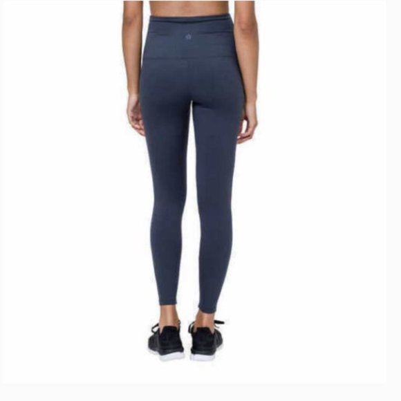 Higher Waist Yoga Pant Nightshade Color 